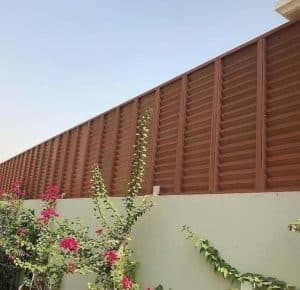 سواتر خشب بلاستيكي