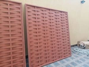 سواتر خشب بلاستيكي