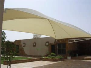 تركيب مظلات