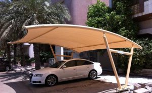 مظلات مواقف