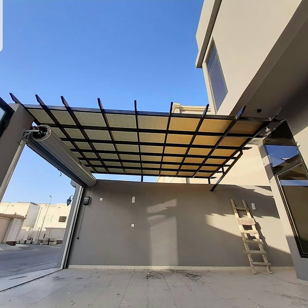 مظلات حديد بالرياض