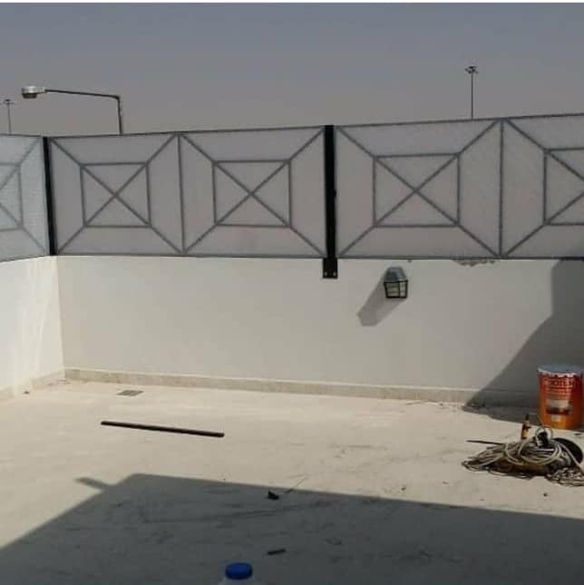 تركيب سواتر حديد