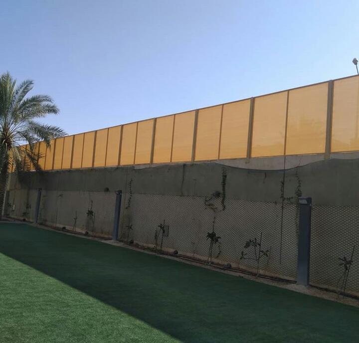 سواتر قماش كوري والماني للأحواش والمنازل بسعر مخفض