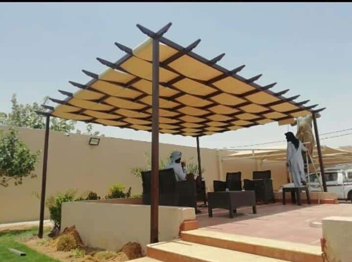 مظلات أحواش بالرياض