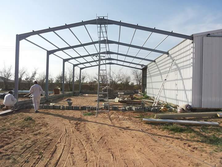 مقاول تركيب هناجر ومستودعات الشركات والسيارات