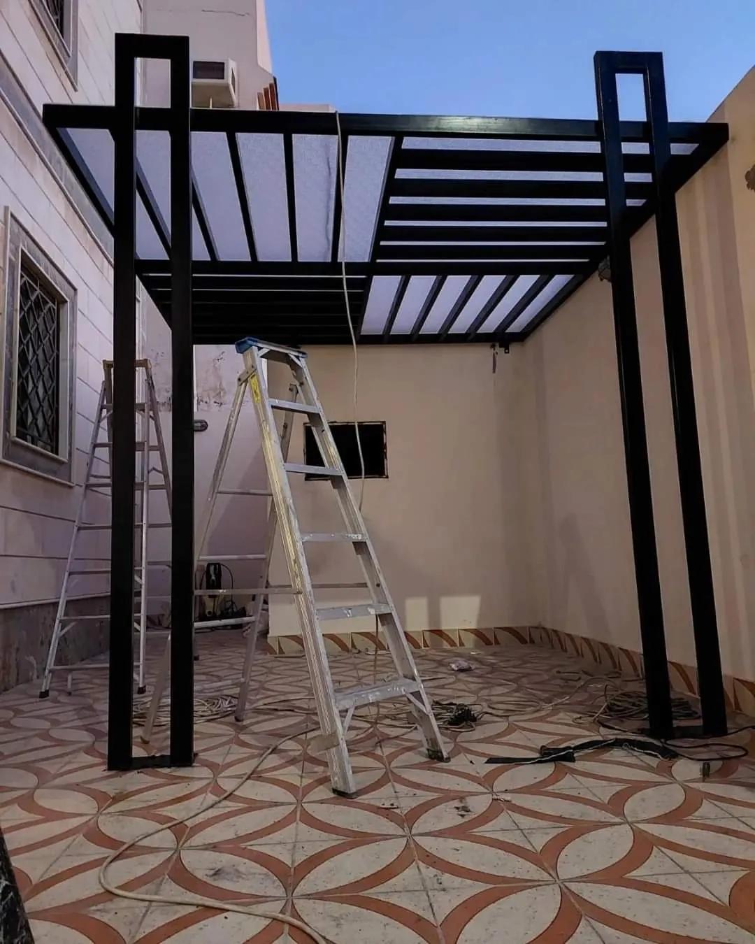 افضل تركيب برجولات لأحواش لفلل ومنازل بحي الخزامى بالرياض