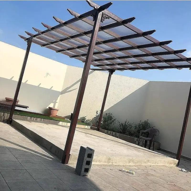 تركيب مظلات وجلسات خارجية حديثة لعام 2026حي القيروان