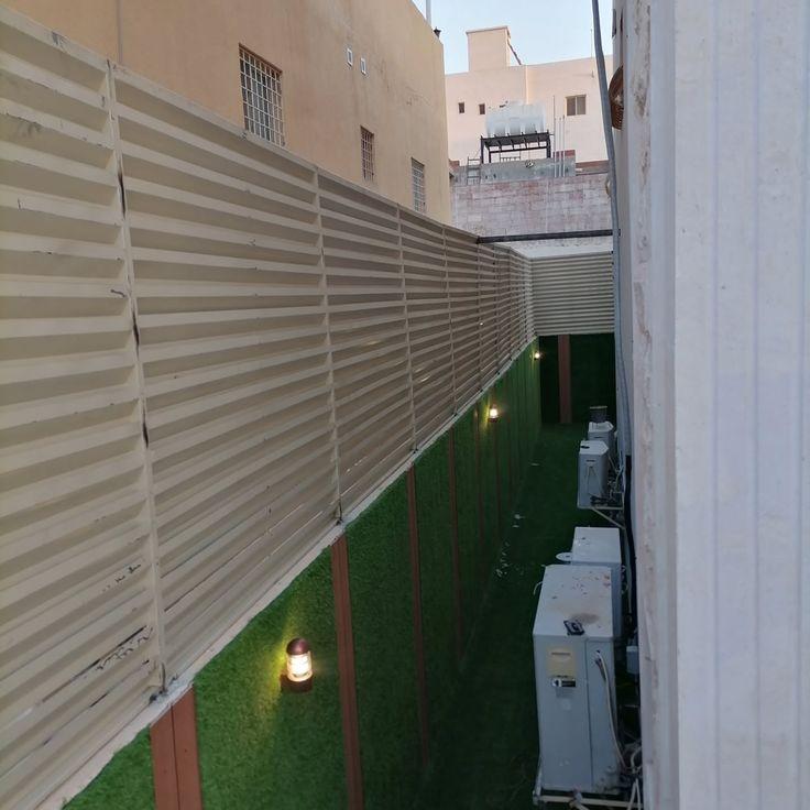 تركيب سواتر لأحواش الفلل والمنازل والاستراحات في حي لبن والخزامي بالرياض