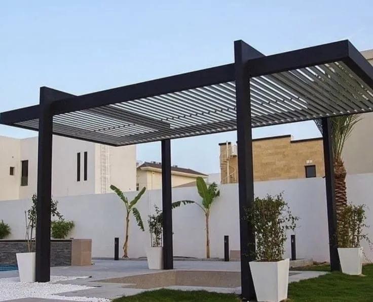 افضل تركيب برجولات لأحواش لفلل ومنازل بحي الخزامى بالرياض