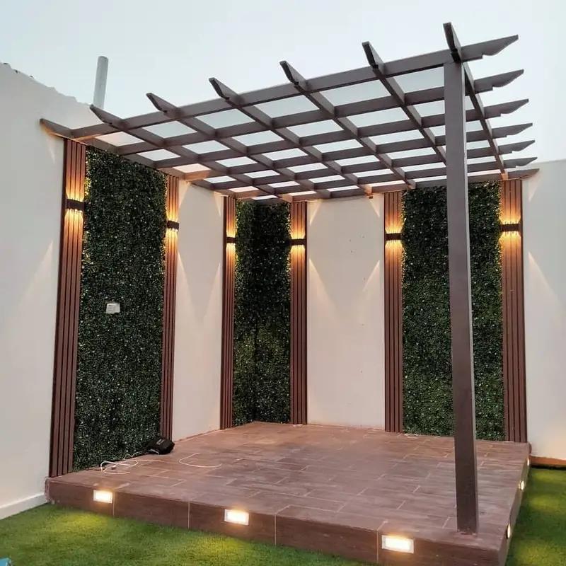 تركيب مظلات وجلسات خارجية حديثة لعام 2026حي القيروان