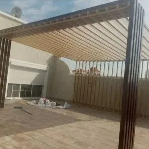 افضل تركيب برجولات لأحواش لفلل ومنازل بحي الخزامى بالرياض