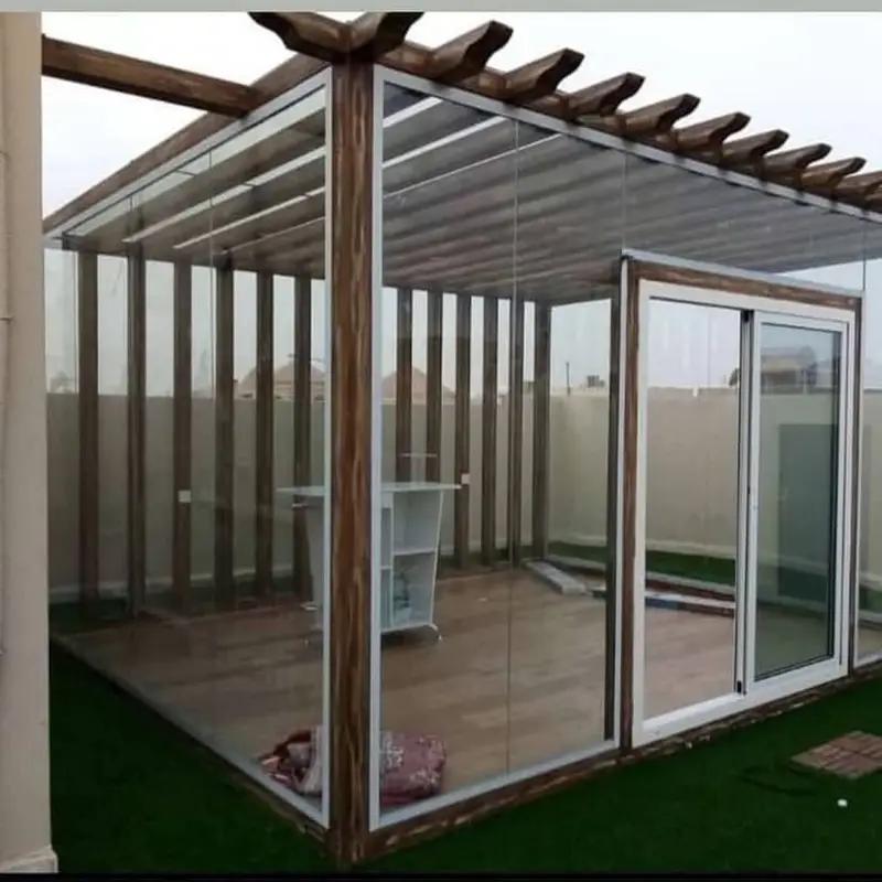 تركيب مظلات وجلسات خارجية حديثة لعام 2026حي القيروان