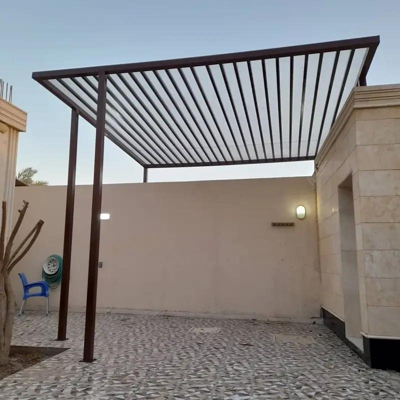 تركيب مظلات وجلسات خارجية حديثة لعام 2026حي القيروان