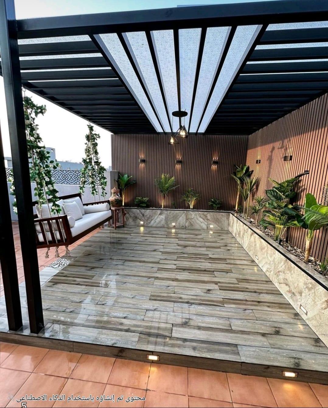 جلسات شتويه وبرجولات واحواض كلاسيكيه حي الشفاءوالرمال بالرياض