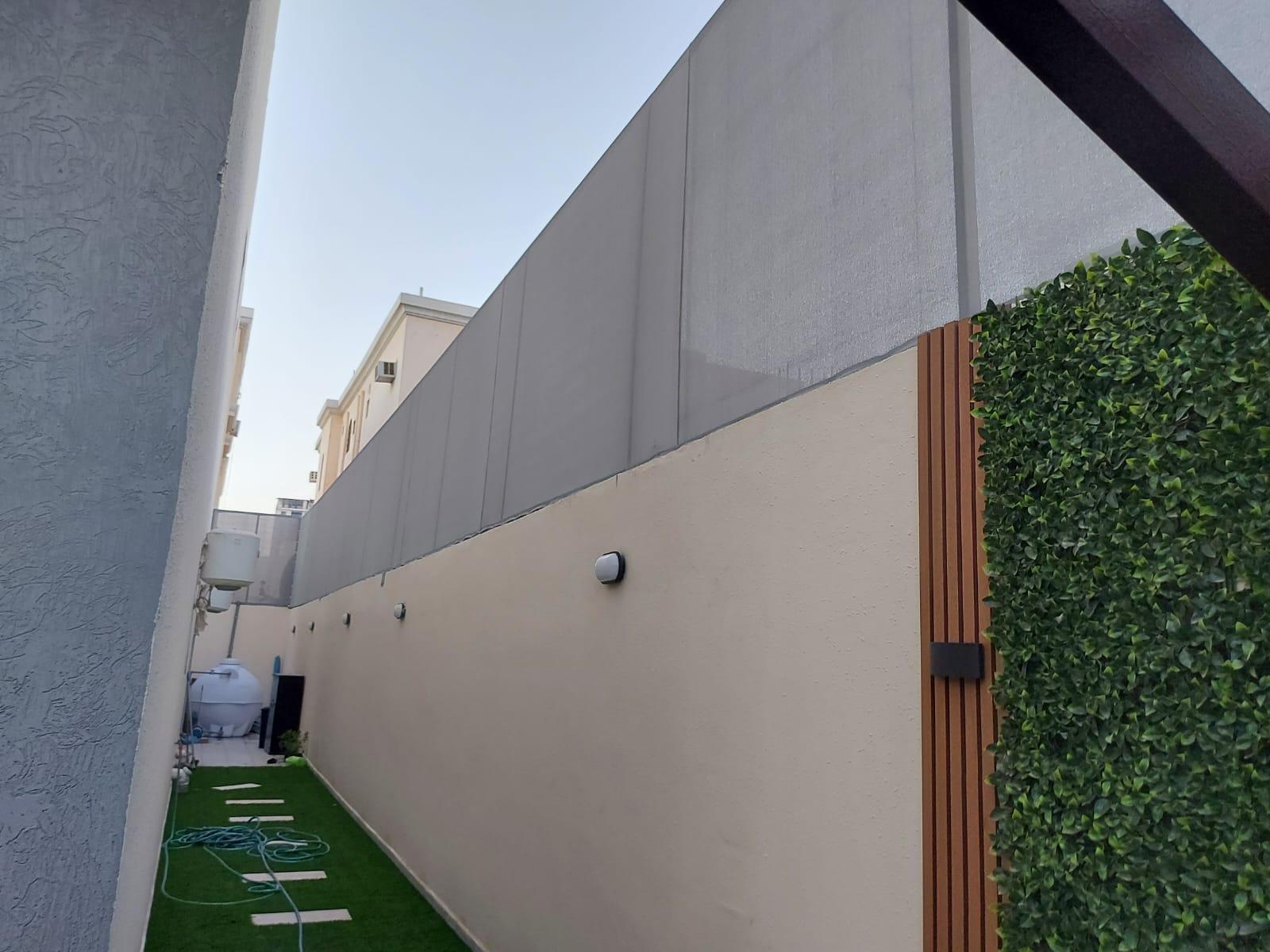 سواتر اسطح بافضل الاشكال والانواع في حي النرجس والياسمين بالرياض