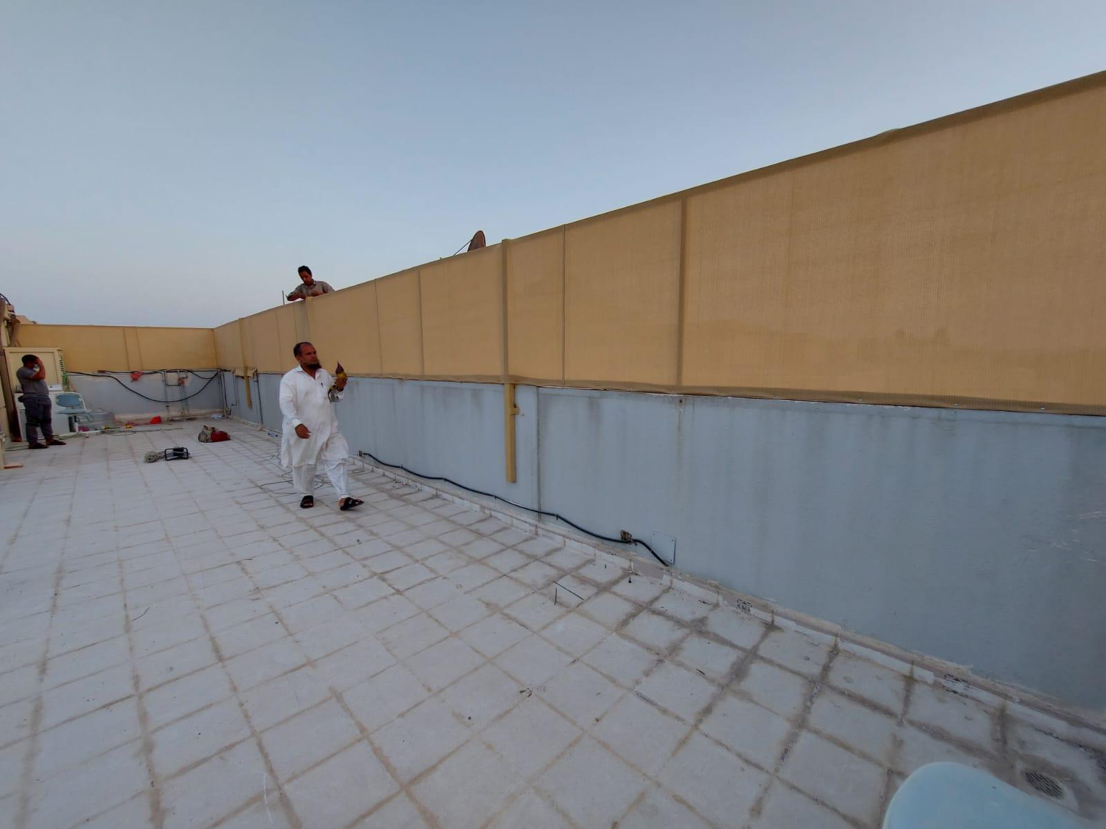 سواتر اسطح بافضل الاشكال والانواع في حي النرجس والياسمين بالرياض