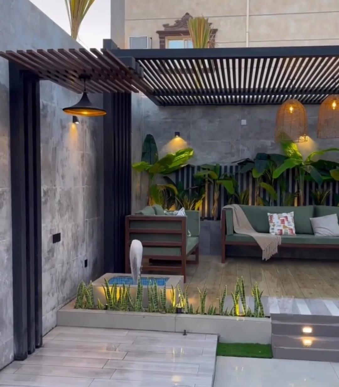 جلسات شتويه وبرجولات واحواض كلاسيكيه حي الشفاءوالرمال بالرياض