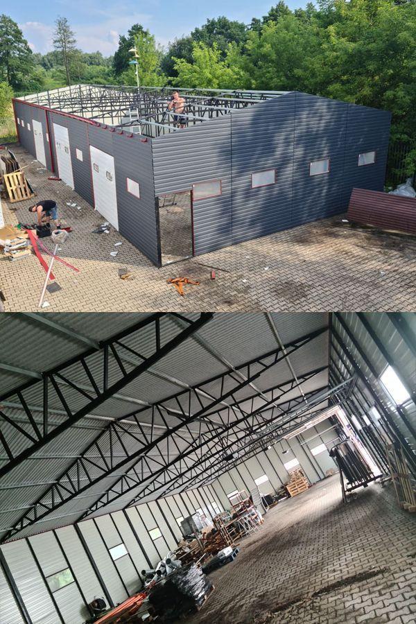 أسعار الهناجر والمستودعات الحديدية وسندوتش بانل في حي المروج والفلاح