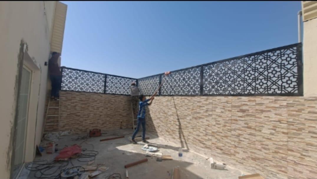 أفضل تركيب سواتر قص ليزرفي حي النرجس والياسمين2026: فخامة التصميم وأحدث تقنيات المتانة.