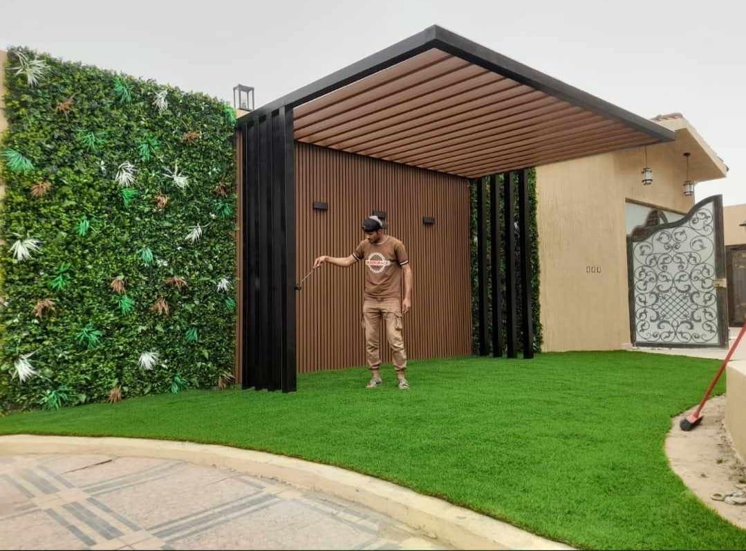 جلسات شتويه وبرجولات واحواض كلاسيكيه حي الشفاءوالرمال بالرياض