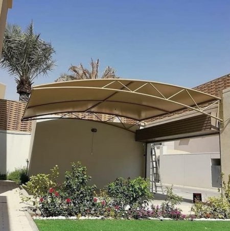 حدادمظلات مداخل المنازل والفلل في شمال الرياض