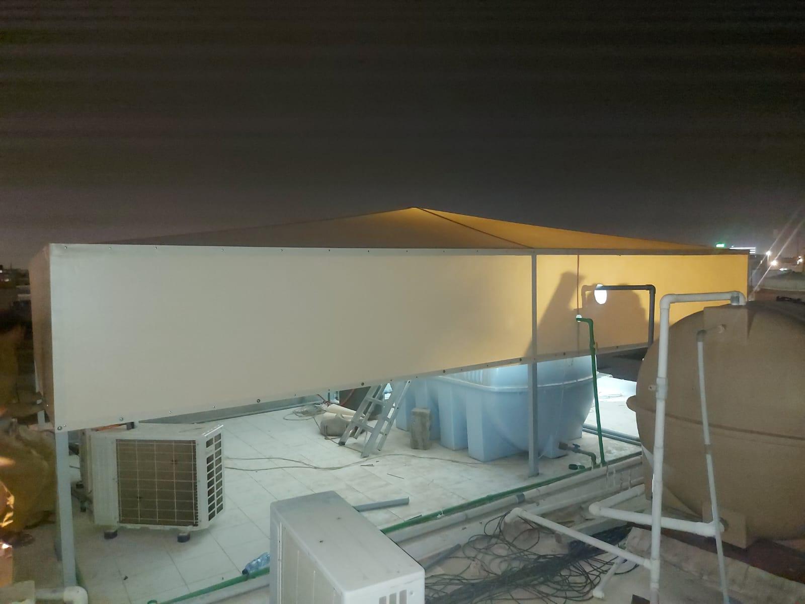 حداد تركيب مظلات حدائق منزلية في حي العقيق والعارض2026| أحدث التصاميم المودرن والصور لتركيب مظلات خارجية