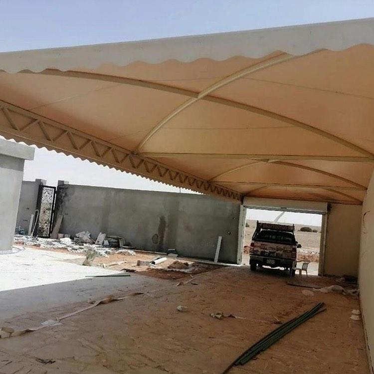 أفضل ورشه حدادةلاصلاح مظلات كراج مقوسة بتثبيت آمن بحي الملز والعليا