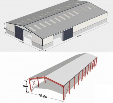 تصميم وتوريد هناجر ومستودعات في حي النخيل والملك سلمان ومخرج 9|تكلفة المتر وأفضل المواصفات 2026