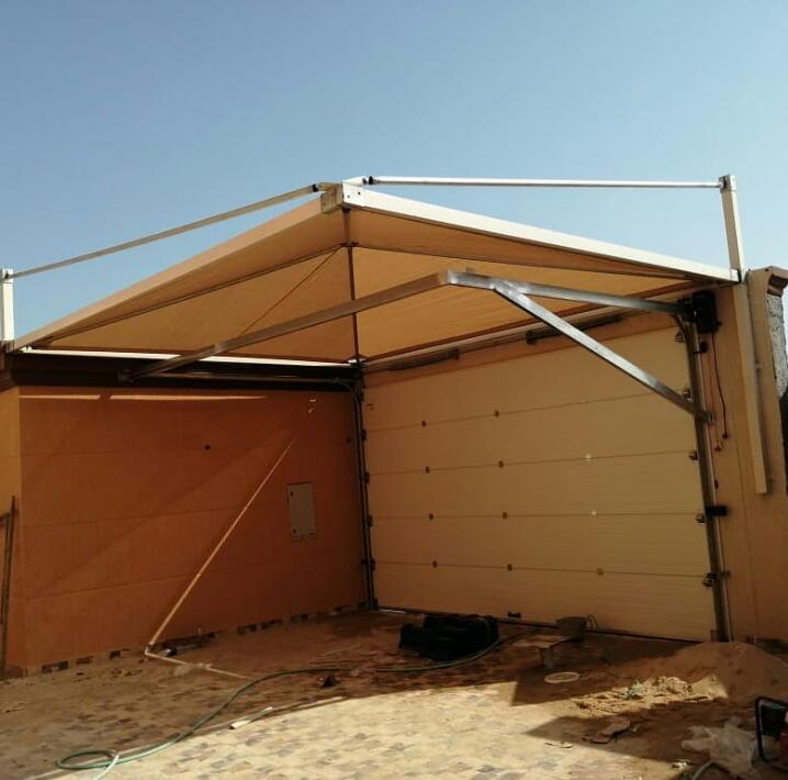 أفضل ورشه حدادةلاصلاح مظلات كراج مقوسة بتثبيت آمن بحي الملز والعليا