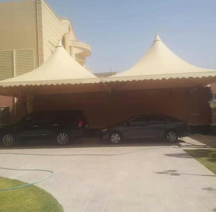 أفضل ورشه حدادةلاصلاح مظلات كراج مقوسة بتثبيت آمن بحي الملز والعليا