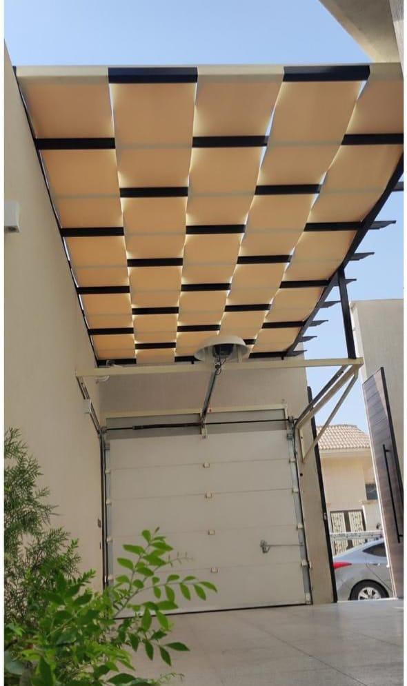 دليل لحداد تركيب مظلات وسواتر حي الرمال والملقا|بأنواع المظلات وأسعارها وأفضل الخامات