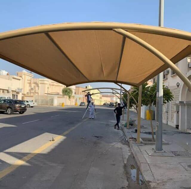 أفضل تركيب مظلات 2026حي طويق ومخرج 6| تصاميم حديثة بضمان 15 سنة وأسعار تنافسية