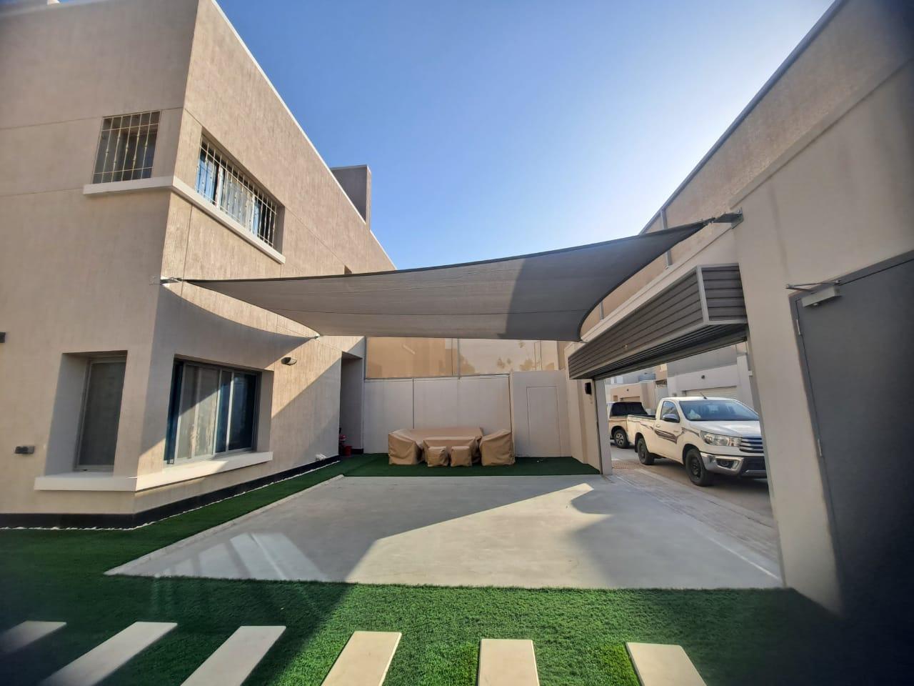 حداد تركيب مظلات حدائق منزلية في حي العقيق والعارض2026| أحدث التصاميم المودرن والصور لتركيب مظلات خارجية