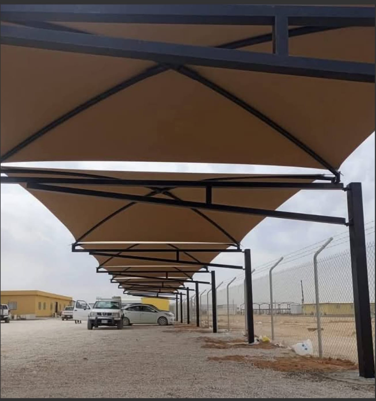 أفضل تركيب مظلات 2026حي طويق ومخرج 6| تصاميم حديثة بضمان 15 سنة وأسعار تنافسية