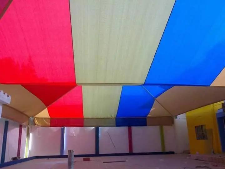 حدادمظلات مداخل المنازل والفلل في شمال الرياض