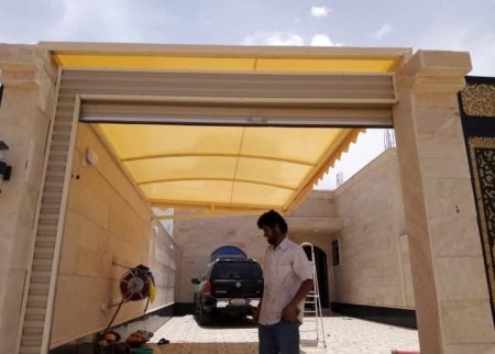 حدادمظلات مداخل المنازل والفلل في شمال الرياض
