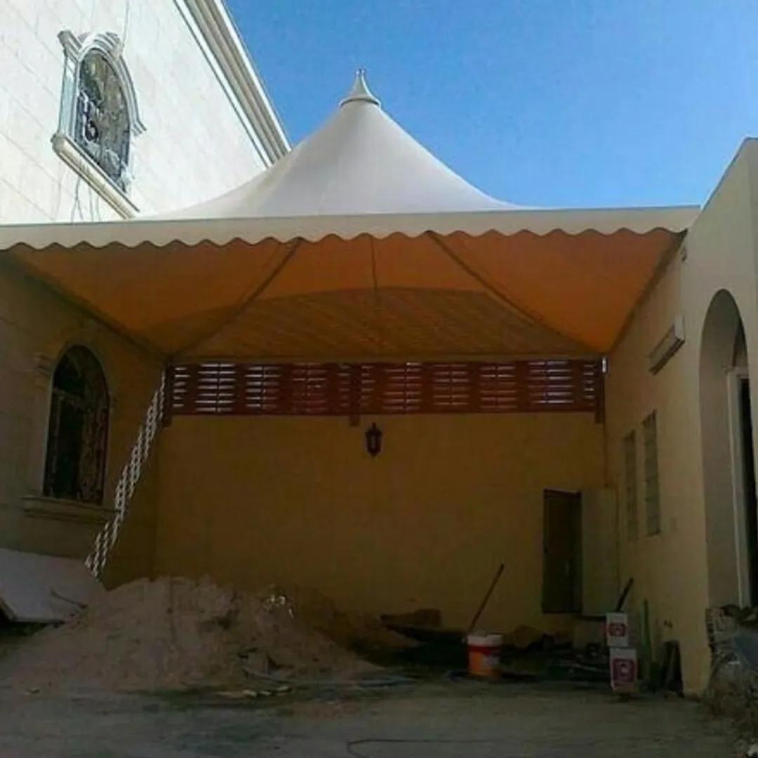 حداد ممتاز بتركيب مظلات جلد PVCبحي العزيزية والمزاحمية: الجودة والمتانة بأسلوب عصري