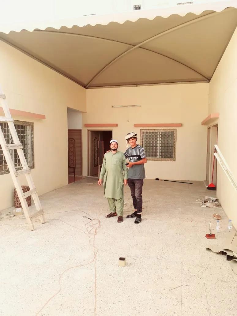 أفضل تركيب مظلات 2026حي طويق ومخرج 6| تصاميم حديثة بضمان 15 سنة وأسعار تنافسية