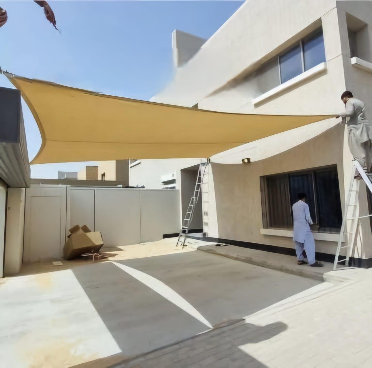 دليل لحداد تركيب مظلات وسواتر حي الرمال والملقا|بأنواع المظلات وأسعارها وأفضل الخامات