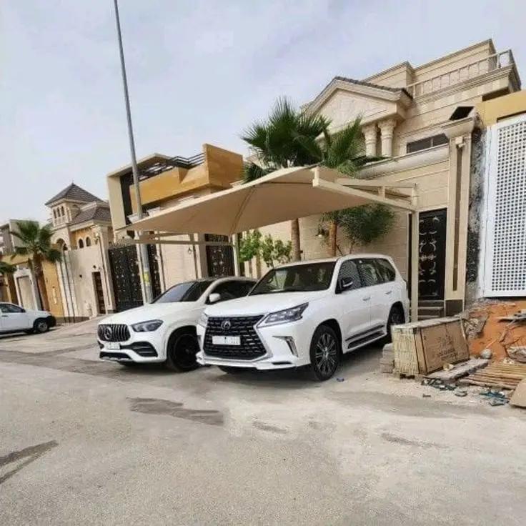 أفضل تركيب مظلات 2026حي طويق ومخرج 6| تصاميم حديثة بضمان 15 سنة وأسعار تنافسية