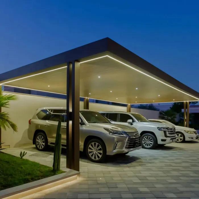 أفضل تركيب مظلات 2026حي طويق ومخرج 6| تصاميم حديثة بضمان 15 سنة وأسعار تنافسية