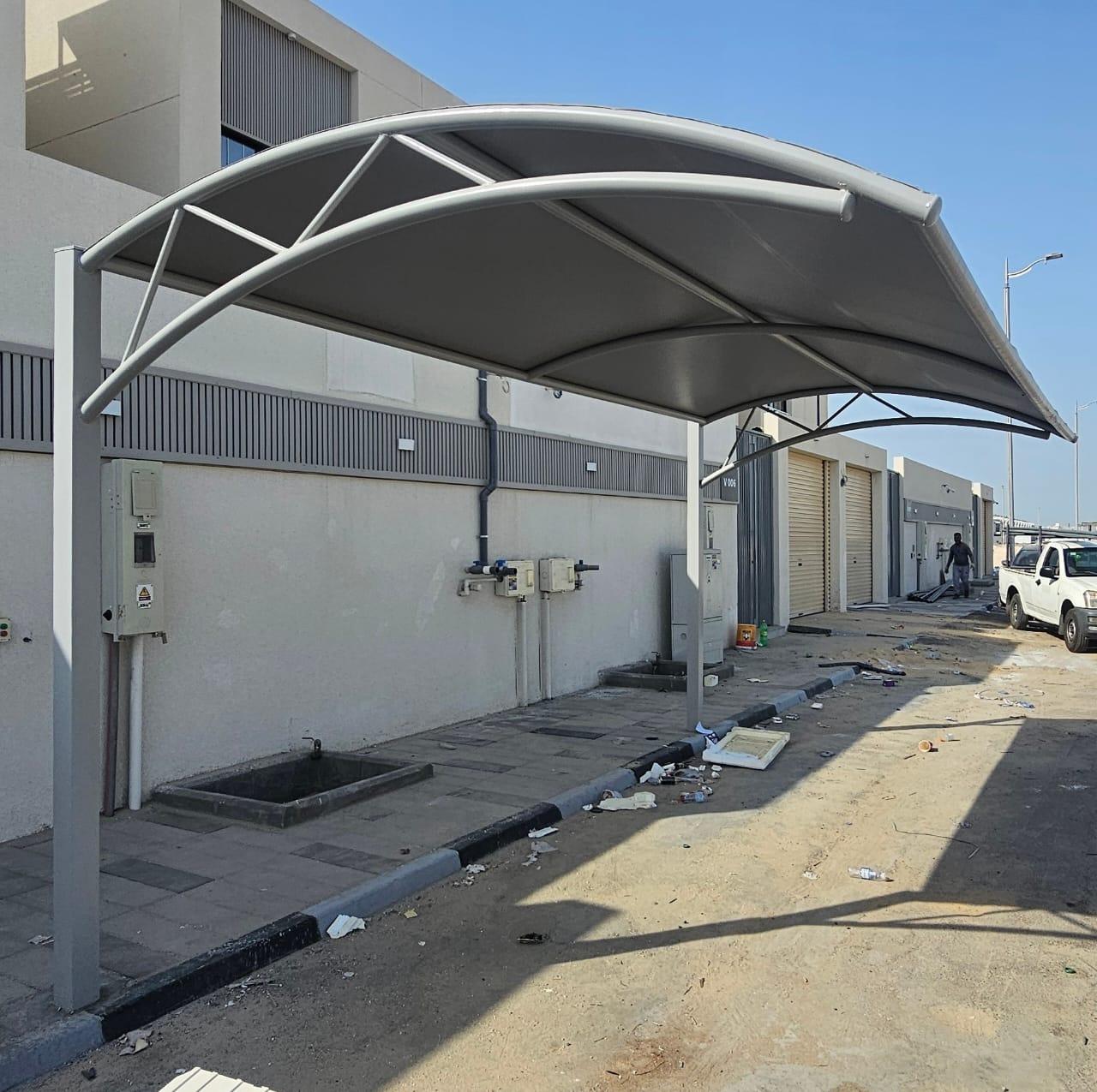 حدادمظلات مداخل المنازل والفلل في شمال الرياض