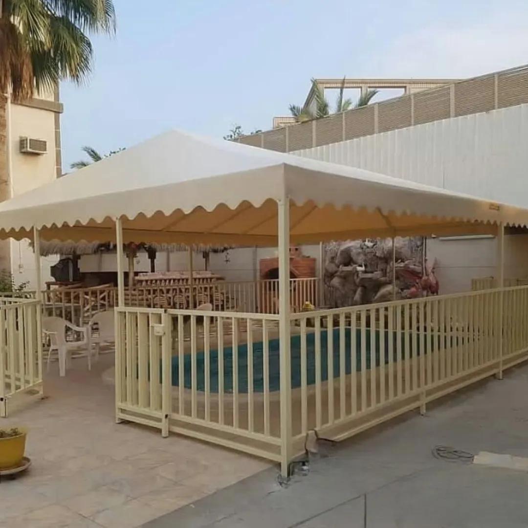 حداد ممتاز بتركيب مظلات جلد PVCبحي العزيزية والمزاحمية: الجودة والمتانة بأسلوب عصري