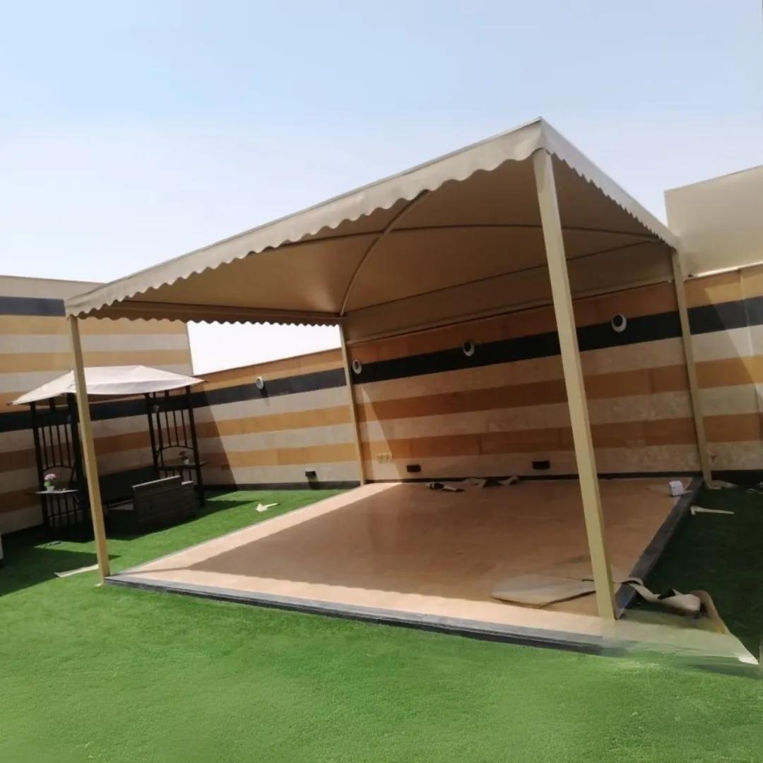 حداد ممتاز بتركيب مظلات جلد PVCبحي العزيزية والمزاحمية: الجودة والمتانة بأسلوب عصري