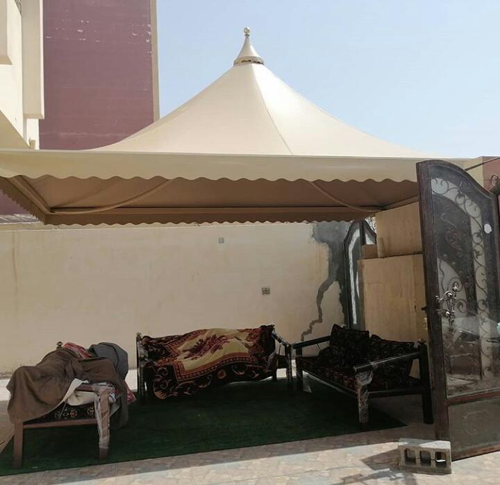 أفضل ورشه حدادةلاصلاح مظلات كراج مقوسة بتثبيت آمن بحي الملز والعليا