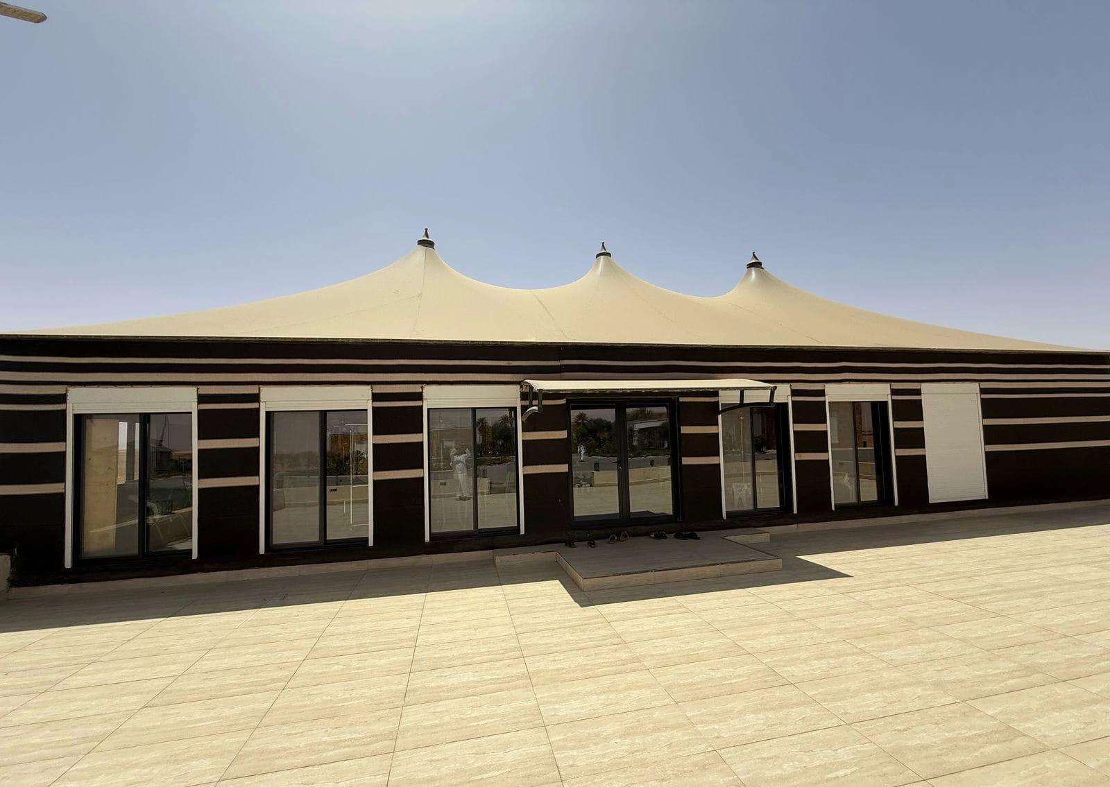 صور وتصاميم بيوت شعر ملكية بالرياض 2026 | أحدث أشكال مشبات وخيام مودرن