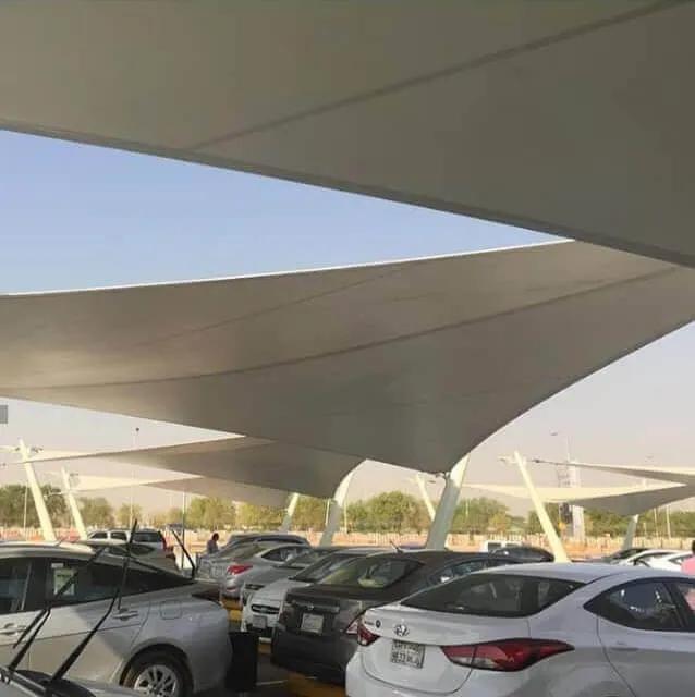 أفضل حداد لتركيب أنواع قماش مظلات خارجية ومظلات شراع حي الياسمين وحي الملقا: دليل الشراء الشامل لعام 2026