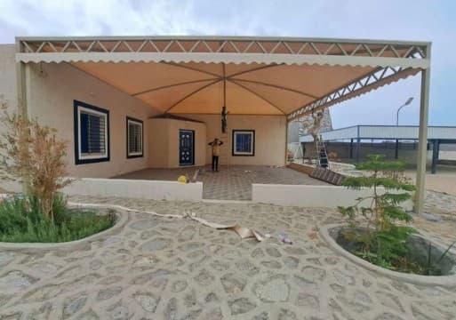 حدادمظلات مواقف سيارات في حي الصحافةوالمزاحمية: دليل شامل لأفضل الأنواع والأسعار لعام 2026