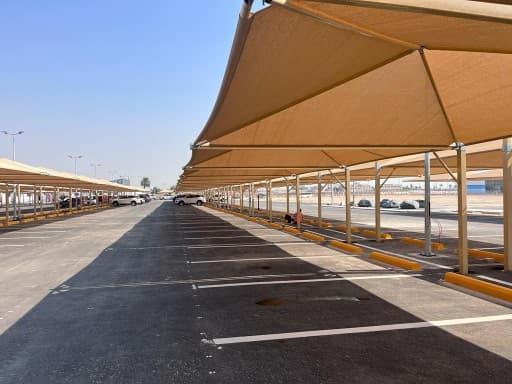 حدادمظلات مواقف سيارات في حي الصحافةوالمزاحمية: دليل شامل لأفضل الأنواع والأسعار لعام 2026