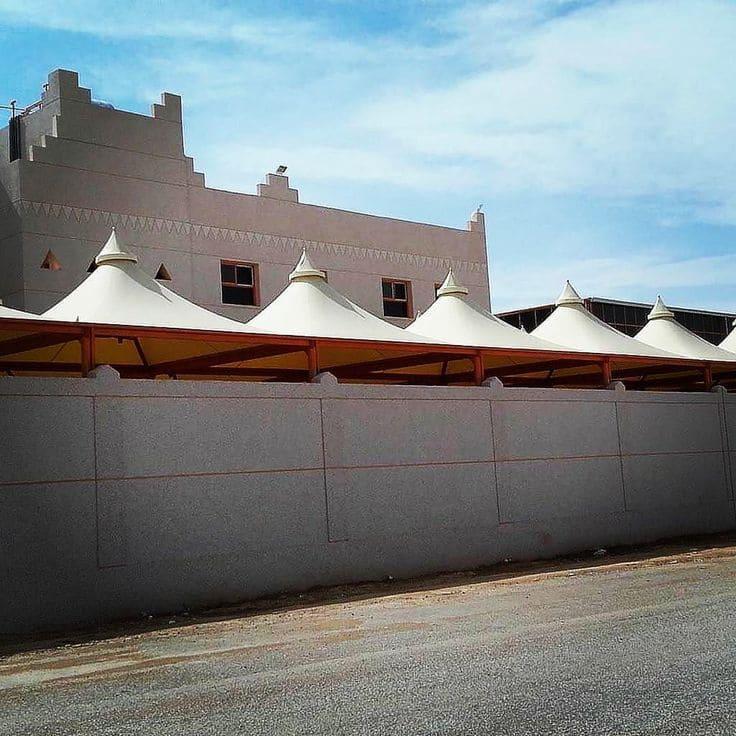 مظلات هرمية حي لبن أفضل مواصفات المظلات الهرمية جميع انواعها